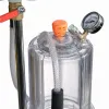 White waste oil collection bucket 20L, industrial-grade, leak-proof and corrosion-resistant, specially designed for kitchens and restaurants Application Scenario